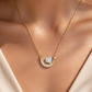 Elegant Moon Love Necklace