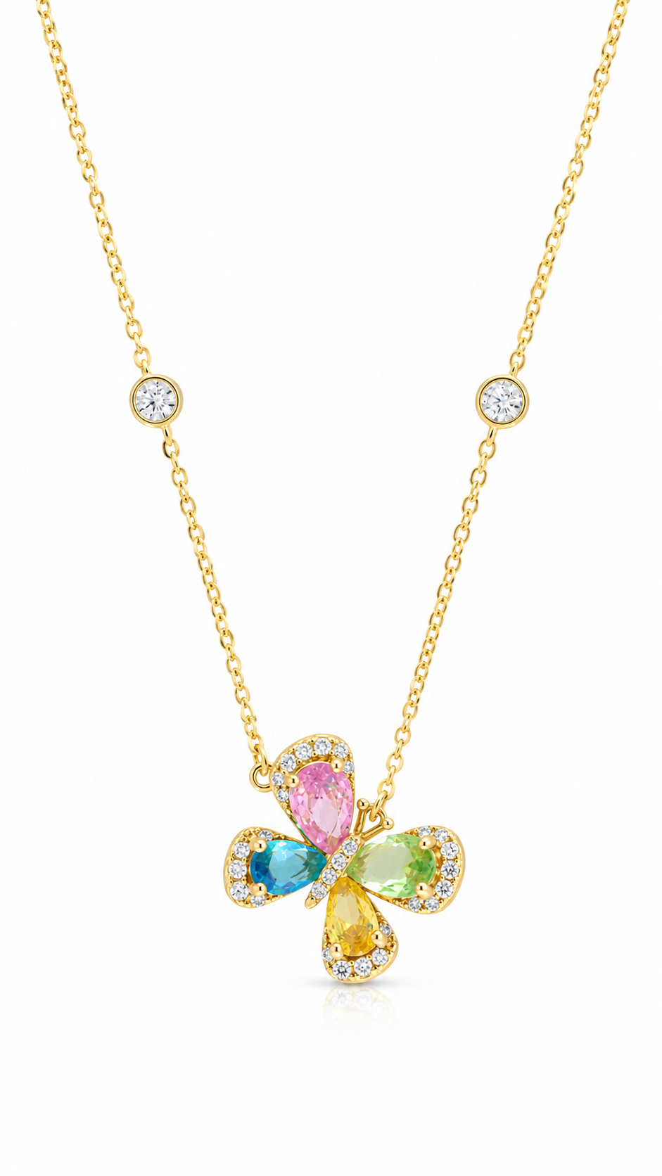 Pastel Butterfly Pendant