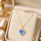 Luxury Blue Crystal Necklace