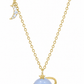 Cosmic Blue Planet Necklace