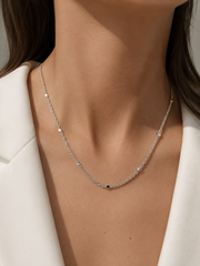 Minimalist Cube Bead Chain