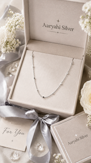 Minimalist Cube Bead Chain