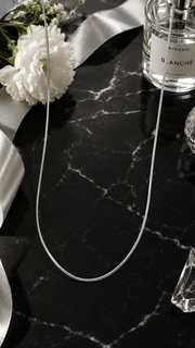Silver Classic Snake Chain