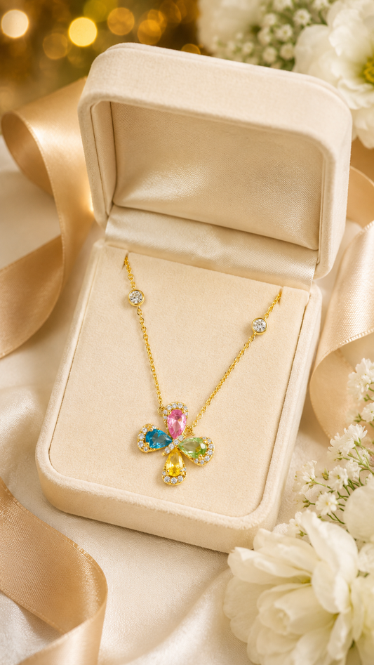 Pastel Butterfly Pendant