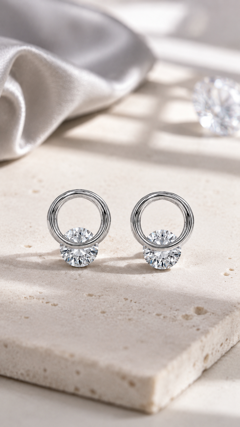 Double Circle Earrings