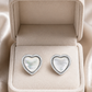 Pearl Heart Earrings