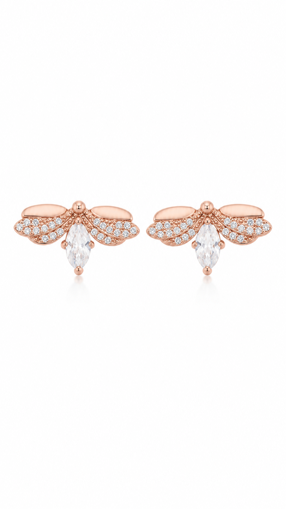 Dragonfly Marquise Earrings