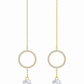 Chain Circle Earrings