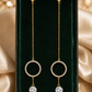 Chain Circle Earrings