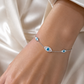 Triple Evil Eye Bracelet