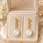 Elegant Pearl Drop Earrings