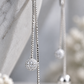 Double Ball Chain Drop Earrings