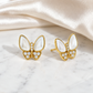 Pearl Butterfly Earrings