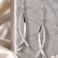 Twisted Ribbon Drop Earrings