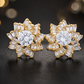 Sunburst Crystal Earrings