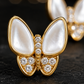 Pearl Butterfly Earrings