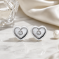 Pearl Heart Earrings