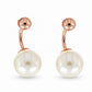 Silver Pearl Earrings