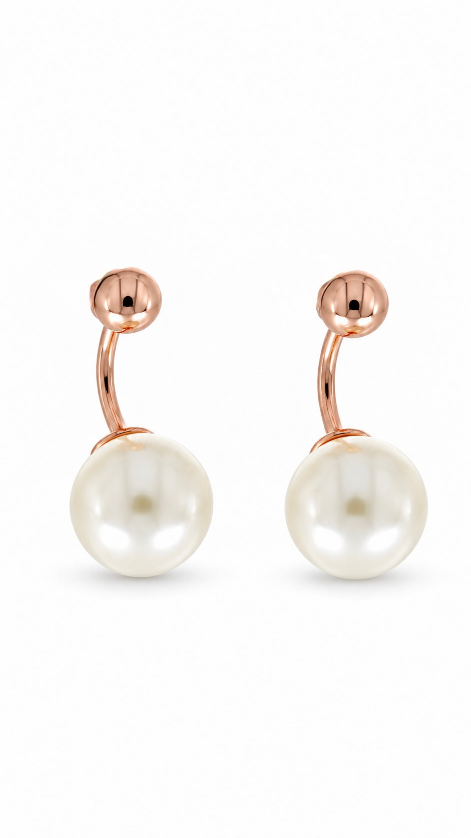 Silver Pearl Earrings