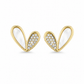 Gold Pearl Earrings