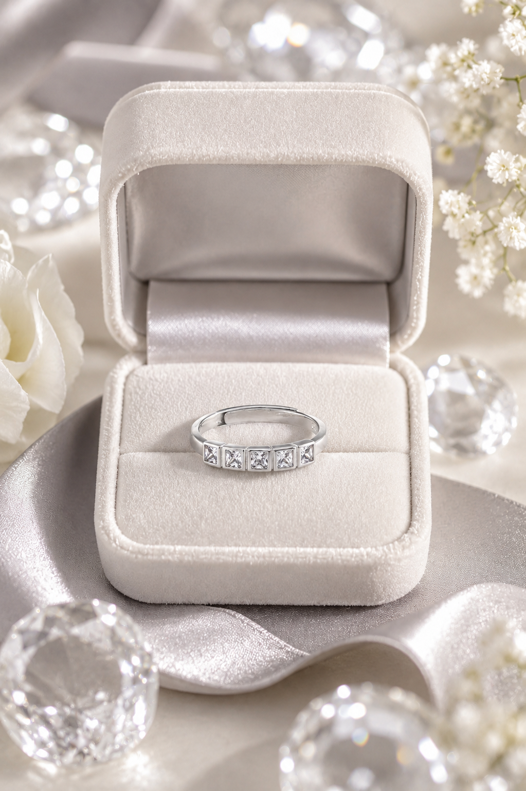 Square Band Ring