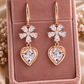 Pear-Cut Drop Earrings