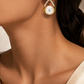 Infinity Pearl Earrings