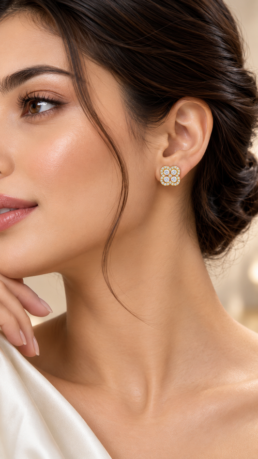 Petal Floral Earrings