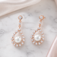 Teardrop Pearl Earrings