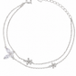 Double-Layer Butterfly Bracelet
