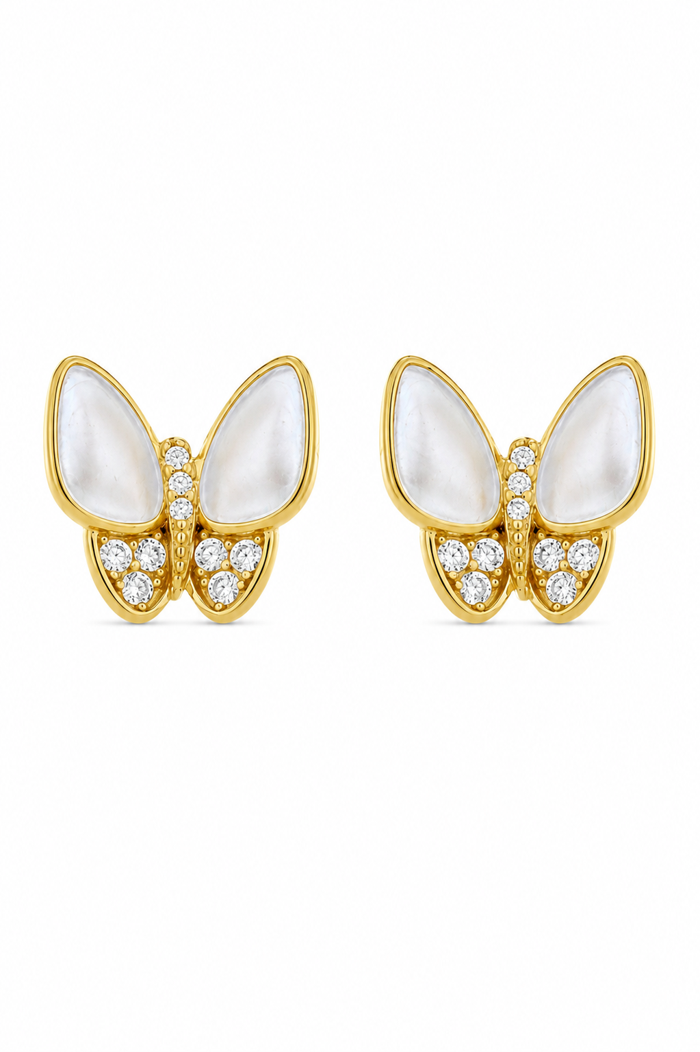 Pearl Butterfly Earrings