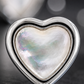 Pearl Heart Earrings