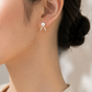 Pearl Leaf Earrings