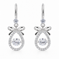 Bow Teardrop Earrings