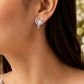 Heart Pear-Cut Earrings
