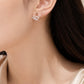 Swan Marquise Earrings