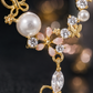 Butterfly Pearl Earrings