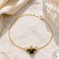 Pearl Bee Charm Bracelet