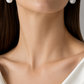 Elegant 925 Sterling Silver Classic Pearl Drop Stud Earrings for Women