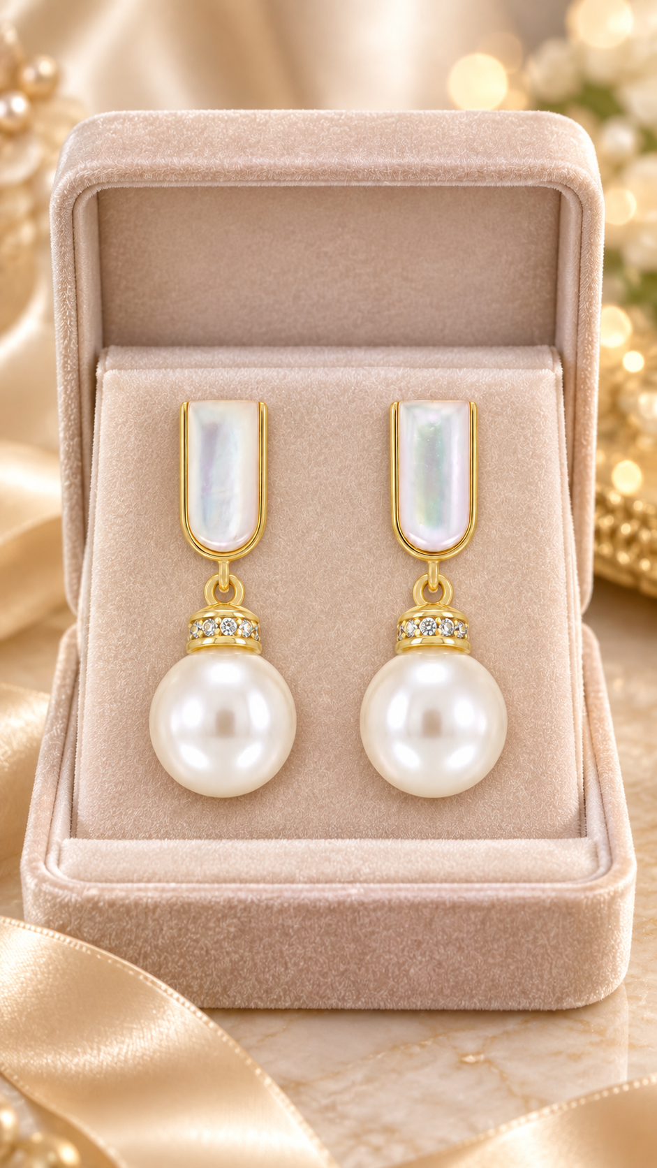 Pearl Drop Earrings