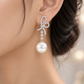 Ribbon Bow Drop Earrings