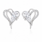 Heart Pear-Cut Earrings