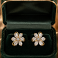 Floral Pear-Cut Earrings