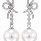 Ribbon Bow Drop Earrings