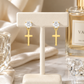 Elegant Cross Earrings