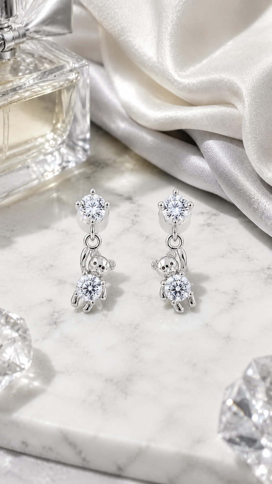 Teddy Bear Earrings