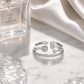 Multi-Layer Open Adjustable Ring