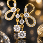 Gold Bow Earrings