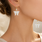Floral Pear-Cut Earrings