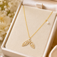 Butterfly Wing Crystal Necklace